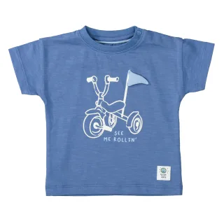 STACCATO - T-Shirt mit Front-Print blue - Gr. - 86