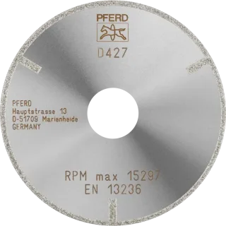 PFERD TOOLS Diamant-Trennscheibe D1A1R mit Schutzsegment für GFK/CFK - 68410238