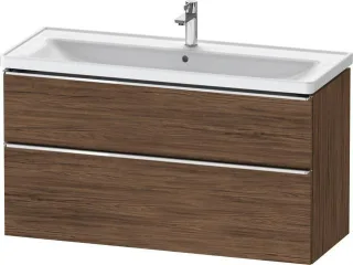 Duravit D-Neo Waschtischunterbau wandhängend Nussbaum dunkel Matt 1184x452x625 mm - DE4391010210000 DE4391010210000