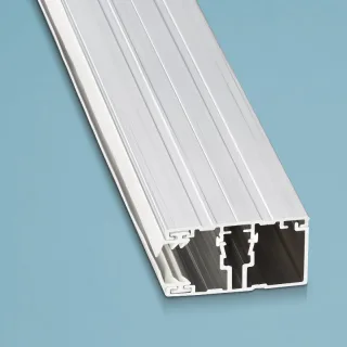 Hochwertiges Aluminium Rand Verlegeprofil | Breite 60 mm | für 16 mm Stegplatten