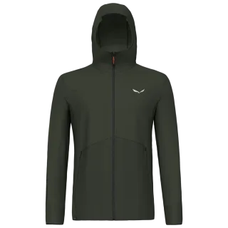 SALEWA - Puez Merino Durastretch Kapuzenkjacke Herren - Grün (Gr.46)