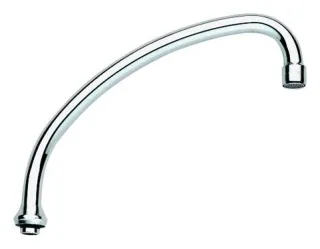 Grohe Rohrauslauf 13077 Ausladung 235mm ohne Anschlag chrom, 13077000 13077000