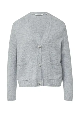 comma - Strickjacke grau - Gr. - 42