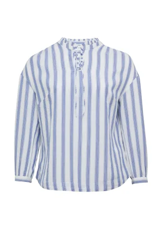 s.Oliver - Bluse blau - Gr. - 50