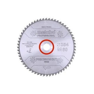 Metabo Sägeblatt precision cut wood - professional WZ 5° neg - 628222000