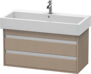 Duravit Ketho Waschtischunterbau wandhängend Leinen Matt 950x440x480 mm - KT663807575 KT663807575