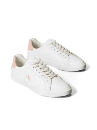 Calvin Klein Sneaker "LOW PRO CUPS LTH MG" Schnürschuh, Halbschuh, Freizeitschuh mit seitlichem CK-Logo