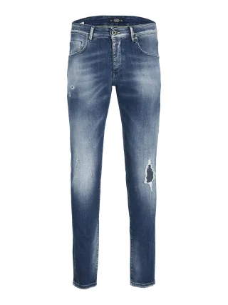 JACK&JONES - JJIGLENN TALON BL 953 blue denim - Gr. - 31/34