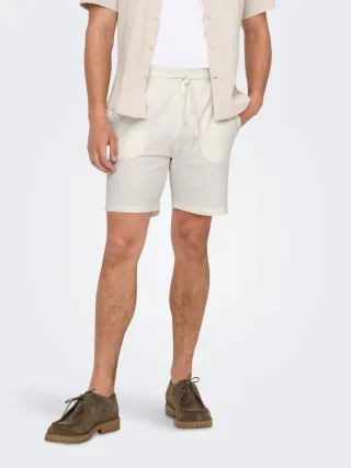 ONLY & SONS Shorts "ONSKIAN LIFE REG SEERSUCKER SHORTS NOOS"