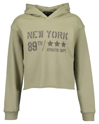 Blue Seven - Md Sweatshirt, Kapuze oliv - Gr. - 152