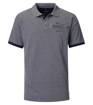 CASAMODA - Polo-Shirt blau - Gr. - XXL