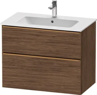 Duravit D-Neo Waschtischunterbau wandhängend Nussbaum dunkel Matt 810x462x625 mm - DE4362004210000 DE4362004210000