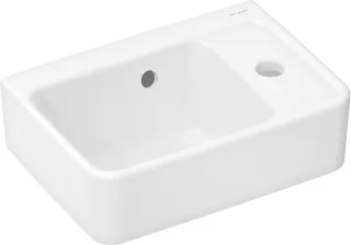 Hansgrohe Handwaschbecken Xanuia Q 360x250mm m.Hahnlo.u.Überl.SmartClean weiß, 61006450 61006450