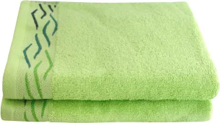 Dyckhoff Handtücher "Wave" mit Jacquard-Bordüre