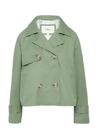 s.Oliver - Outdoor-Jacke olive - Gr. - 36
