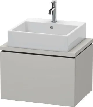 Duravit L-Cube Konsolenwaschtischunterbau wandhängend Betongrau Matt 620x477x400 mm - LC580000707 LC580000707