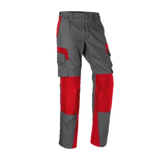KÜBLER INNOVATIQ Hose anthrazit/mittelrot 66 - 2230 5370-9755-66