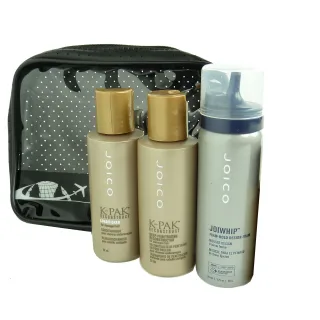 JOICO K-Pak Reise Pflege Set  Geschädigtes Haar Conditioner Kur Schaum 4tlg