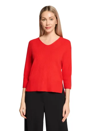 Betty Barclay - Feinstrickpullover high risk red - Gr. - 36