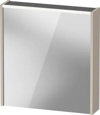Duravit D-Code Spiegelschrank mit LED Beleuchtung 1 Tür, Türanschlag links  DC7105L91912000