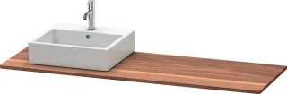 Duravit XSquare Konsole Amerikanischer Nussbaum Matt 1600x550x20 mm - XS061HR7777 XS061HR7777