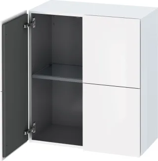 Duravit L-Cube Halbhochschrank Taupe Supermatt 700x363x800 mm - LC117708383 LC117708383
