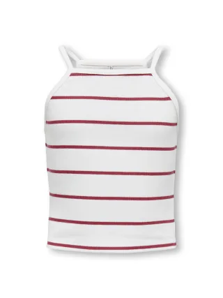 KIDS ONLY - KOGGEMMA HALTERNECK TOP CS JRS cloud dancer - Gr. - 134/140