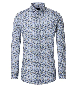 VENTI - Businesshemd blau - Gr. - 46