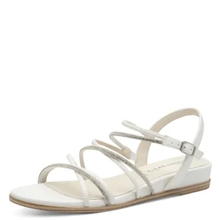 Tamaris - Da.-Sandalette white - Gr. - 39