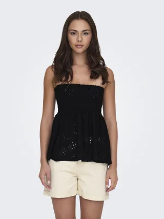 ONLY - ONLLUZ 2-WEAR TOP/SKIRT JRS black - Gr. - L