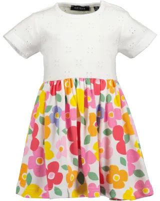 Blue Seven - Mini Md Kleid, Rundhals weiss - Gr. - 68