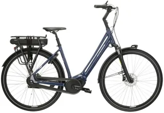Kross "E-Citybike Sentio Hybrid 4.0 28 Zoll blau" 7 Gang Shimano NEXUS Schaltwerk Nabenschaltung Mittelmotor 250 W Pedelec, Elektrofahrrad für Damen und Herren