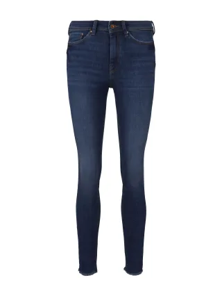 Denim Tom Tailor - Jona Extra Skinny Jeans mit Bio-Baumwolle used mid stone blue denim - Gr. - 25