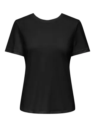 ONLY - Kurzarmshirt schwarz - Gr. - S