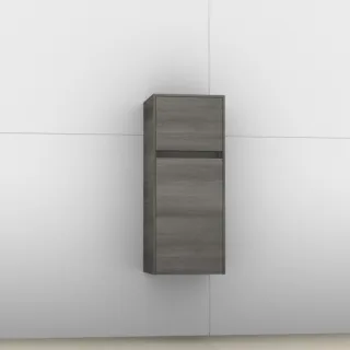 Artiqua 116 Midischrank, Graphit Struktur quer, 116-MLT-1-30-R-7070-401 116-MLT-1-30-R-7070-401