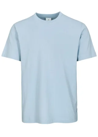 BASEFIELD - NOS Rundhals T-Shirt 1/2 Arm steel blue - Gr. - S