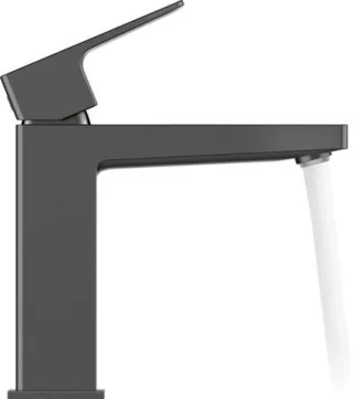 Duravit Manhattan Einhebel-Waschtischmischer Schwarz Matt 48x169x170 mm - MH1020002046 MH1020002046