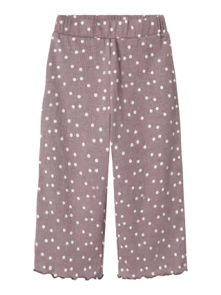 NAME IT - NMFJUDY WIDE PANT purple dove - Gr. - 104