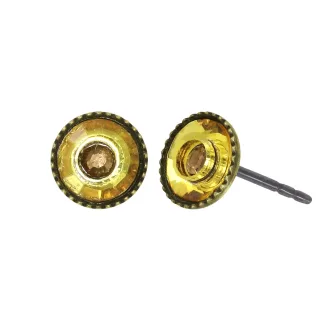 konplott - Ohrstecker - Donutissima gelb