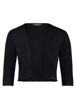 Vera Mont - Strickbolero schwarz - Gr. - XXL