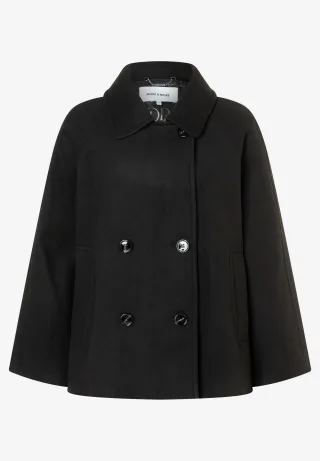 MORE & MORE - Zweireihige Jacke schwarz - Gr. - 36