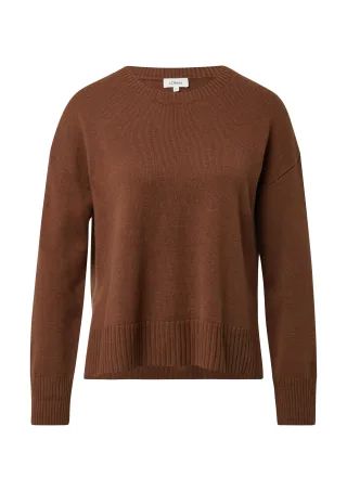 s.Oliver - Strickpullover braun - Gr. - 38