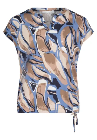 Betty & Co - Casual-Shirt nature/blue - Gr. - S