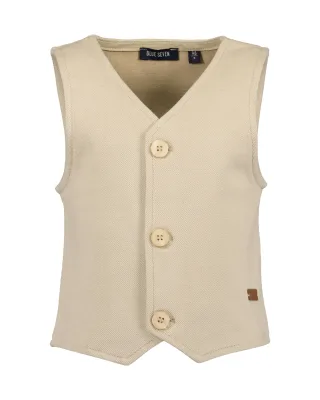 Blue Seven - kl Kn Sweat-Weste beige - Gr. - 104