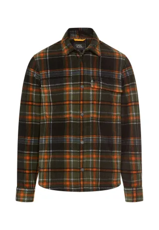 camel active - Overshirt mit Seitentaschen cinnamon - Gr. - XL