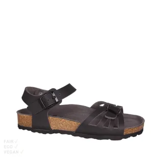 Vegetarian Shoes Paros Sandal black