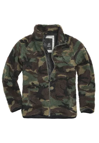 Brandit Allwetterjacke "Brandit Herren Teddyfleece Jacket" 1 Stk. tlg. ohne Kapuze