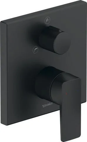 Duravit Manhattan Einhebel-Wannenmischer Unterputz Schwarz Matt 150x82x173 mm - MH5210012046 MH5210012046