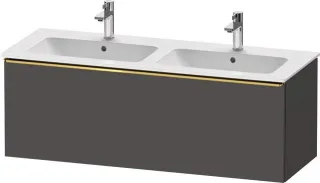 Duravit D-Neo Waschtischunterbau wandhängend Graphit Matt 1280x462x440 mm - DE4265034490000 DE4265034490000