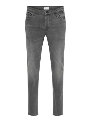 ONLY&SONS - ONSLOOM SLIM WASH BLK 0447 DIA DNM NOOS Black Denim - Gr. - 33/32
